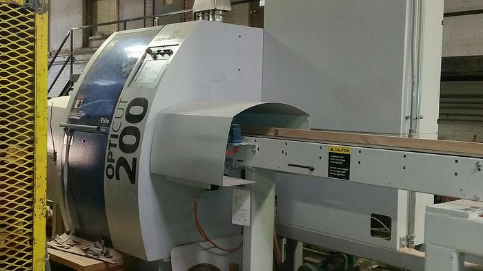 Used Weinig Scanner and Chopsaw System