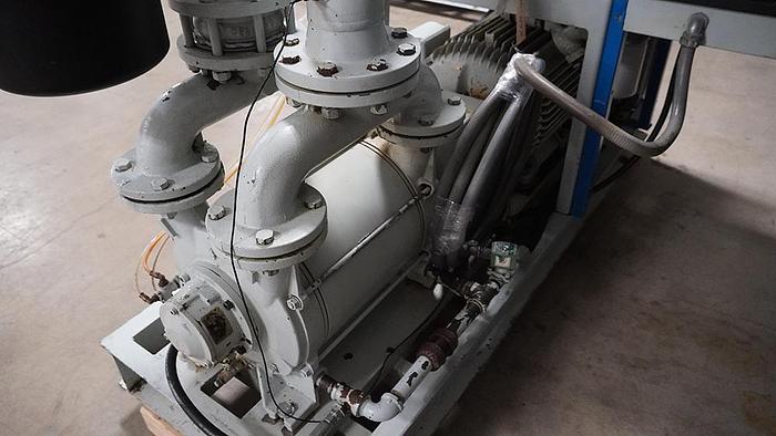 Used 2012 Dekker 40hp V-Max Liquid Ring Vacuum Pump