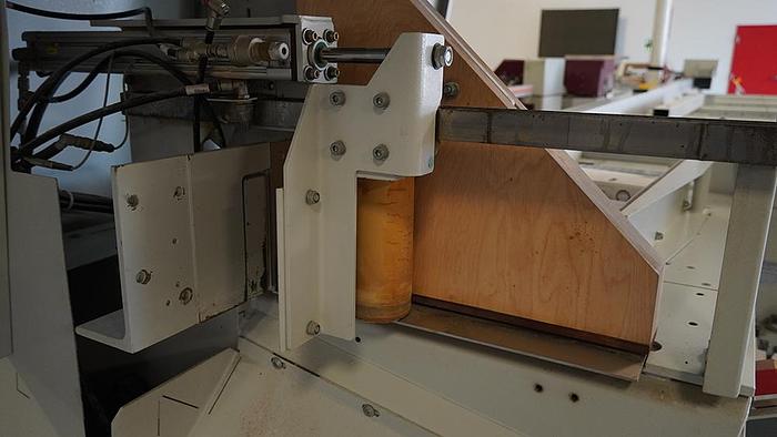 Used Weinig Opticut S-90 Chop Saw with Material Handling System