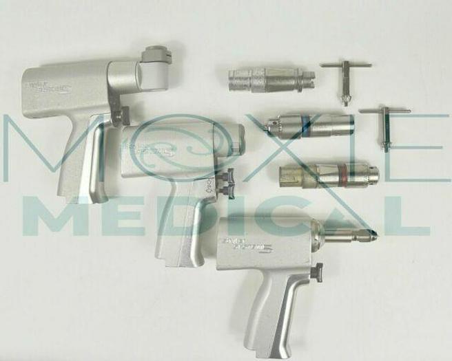 Used Stryker System 5 Power Set with Handpieces, Attachments and Case