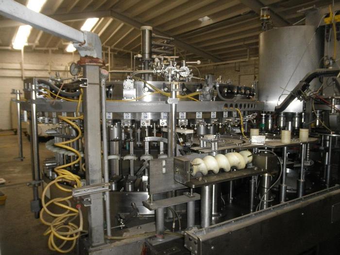 Used Filler, Bottle, 52-Head, Rotary, PET, Capper, Crown, #C741754