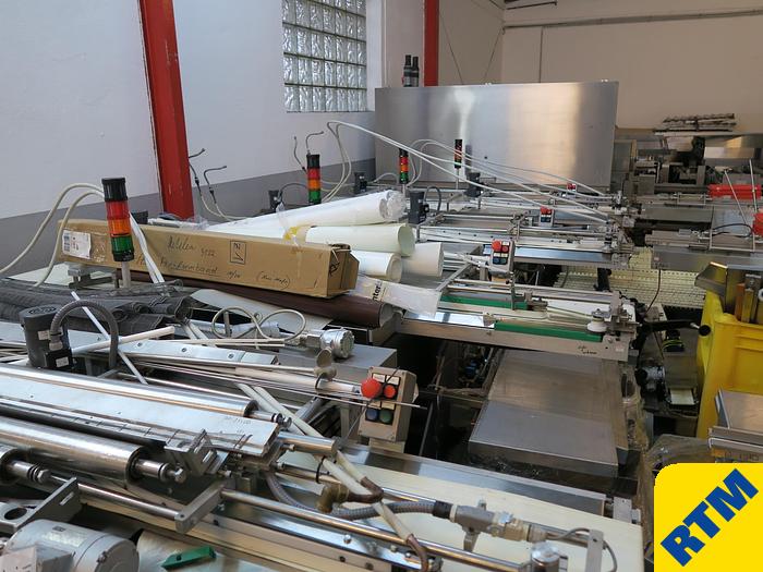 Used COMPLETE LINE FOR CHOCOLATE COATED TOFFEE / CENTRES