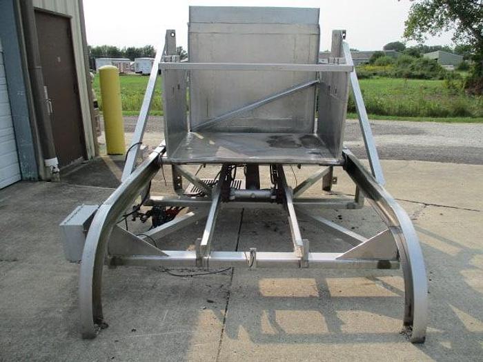 Used Vat Dumper; Two-Stage; 9' Dump Height