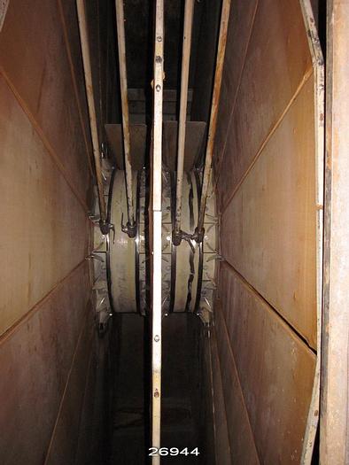 Used Impco  Impco Disc Filter, 12' Ft. Diameter By 24' Ft. Long,  20- Disc,  Stainless Steel Vat And Hood. #26944