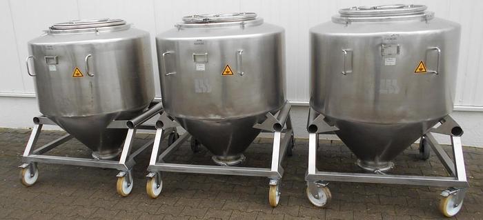 Used X 14503 C - Mixing Vessel 800 L BOHLE MCL 800