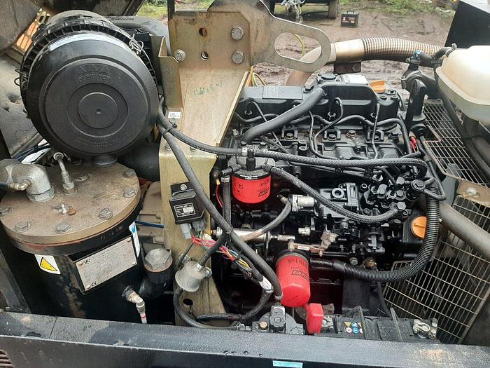 Used DOOSAN 7/41E DIESEL PORTABLE AIR COMPRESSOR GENERATOR
