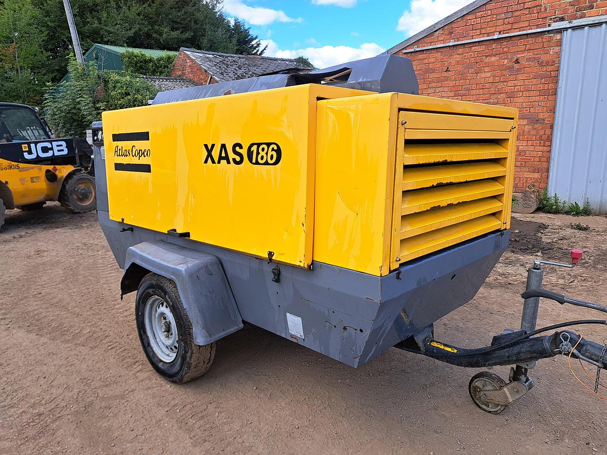 Used Atlas copco xas186
