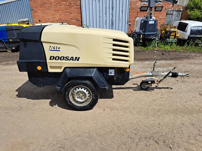 Used Doosan 7/41+ Compressor