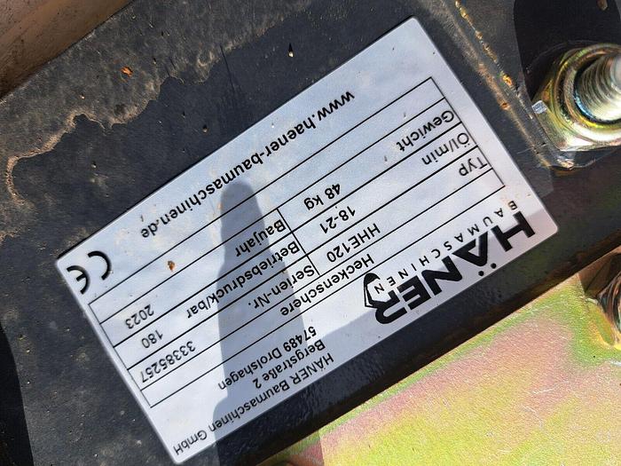 hedge cutter finger bar / not flail trimmer / for mini digger - excavator