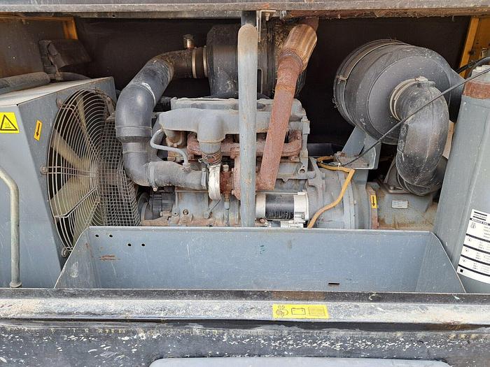 Used Atlas Copco Xats116 Diesel Compressor 250cfm