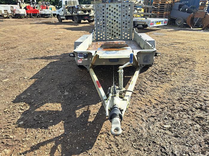 Used Ifor williams plant trailer 