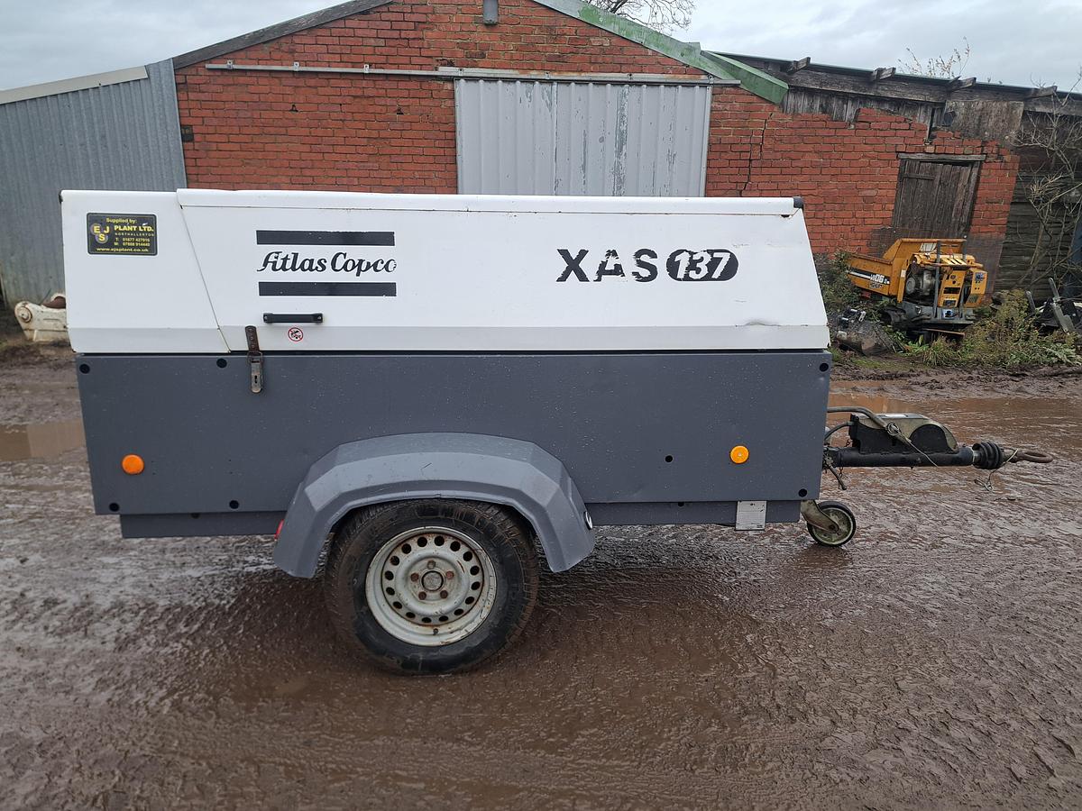 Used Atlas copco xas137 