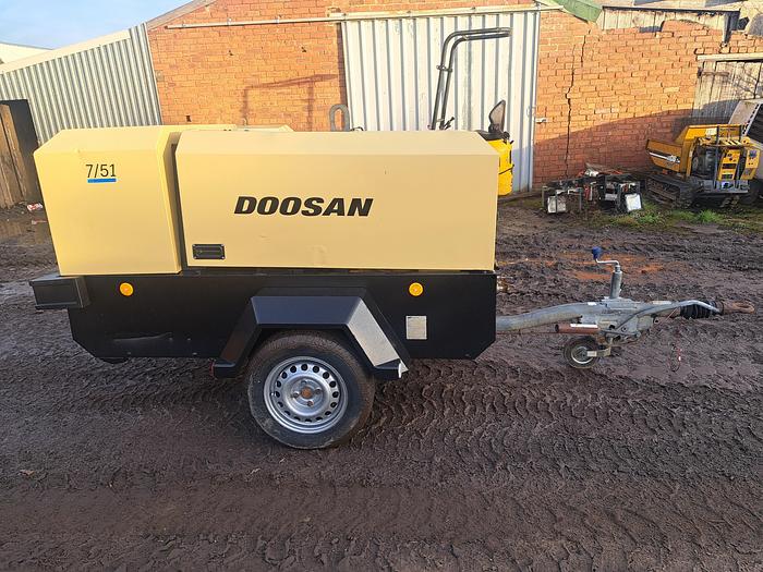 Used Doosan 7/51 compressor