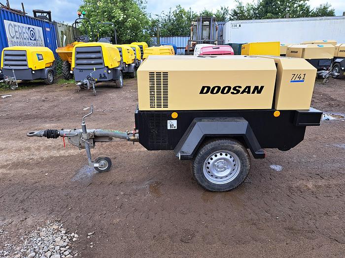 Used Doosan 7/41 compressor