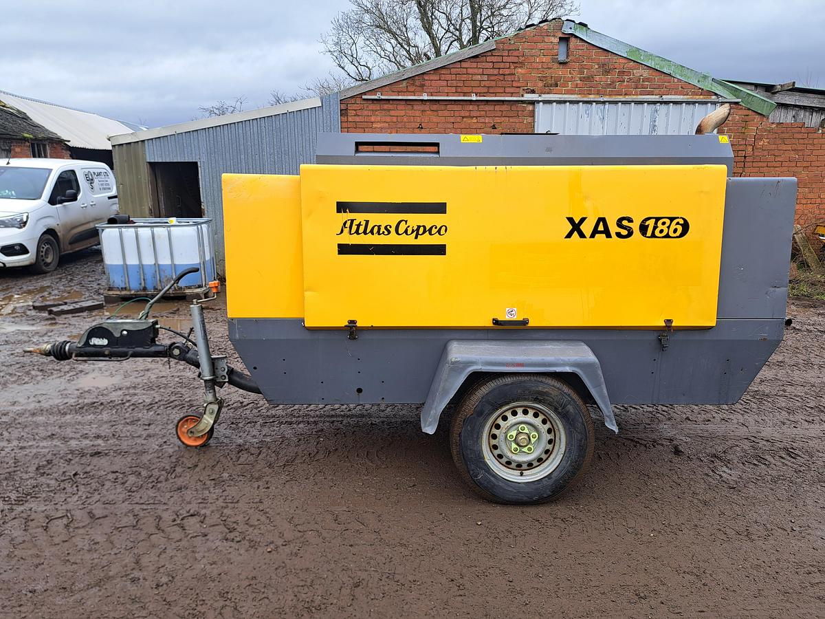 Used Atlas copco xas186