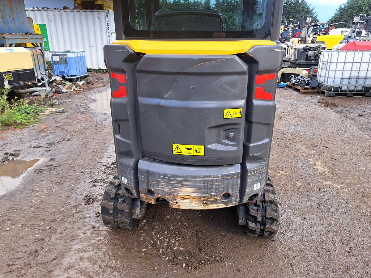 Used Volvo EC18 Mini Digger