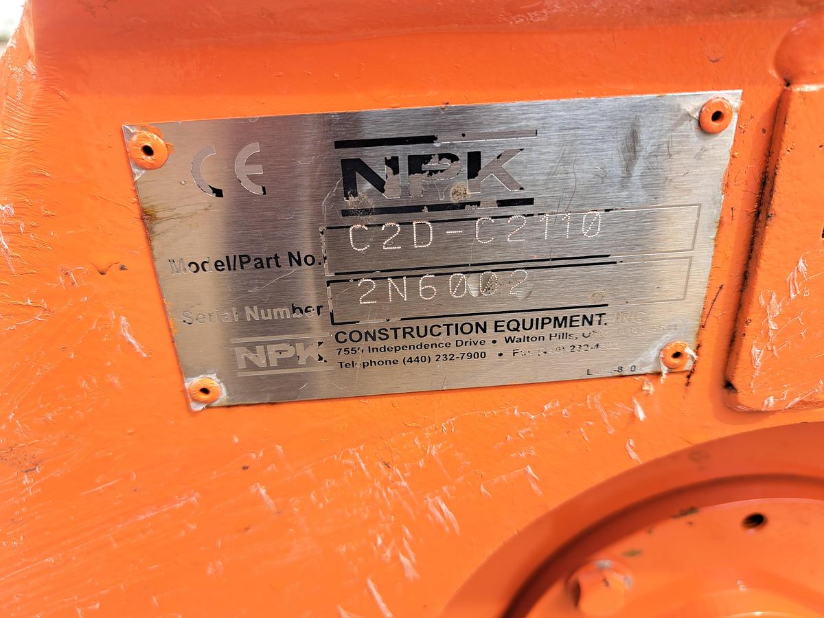 NPK C2D wacker plate