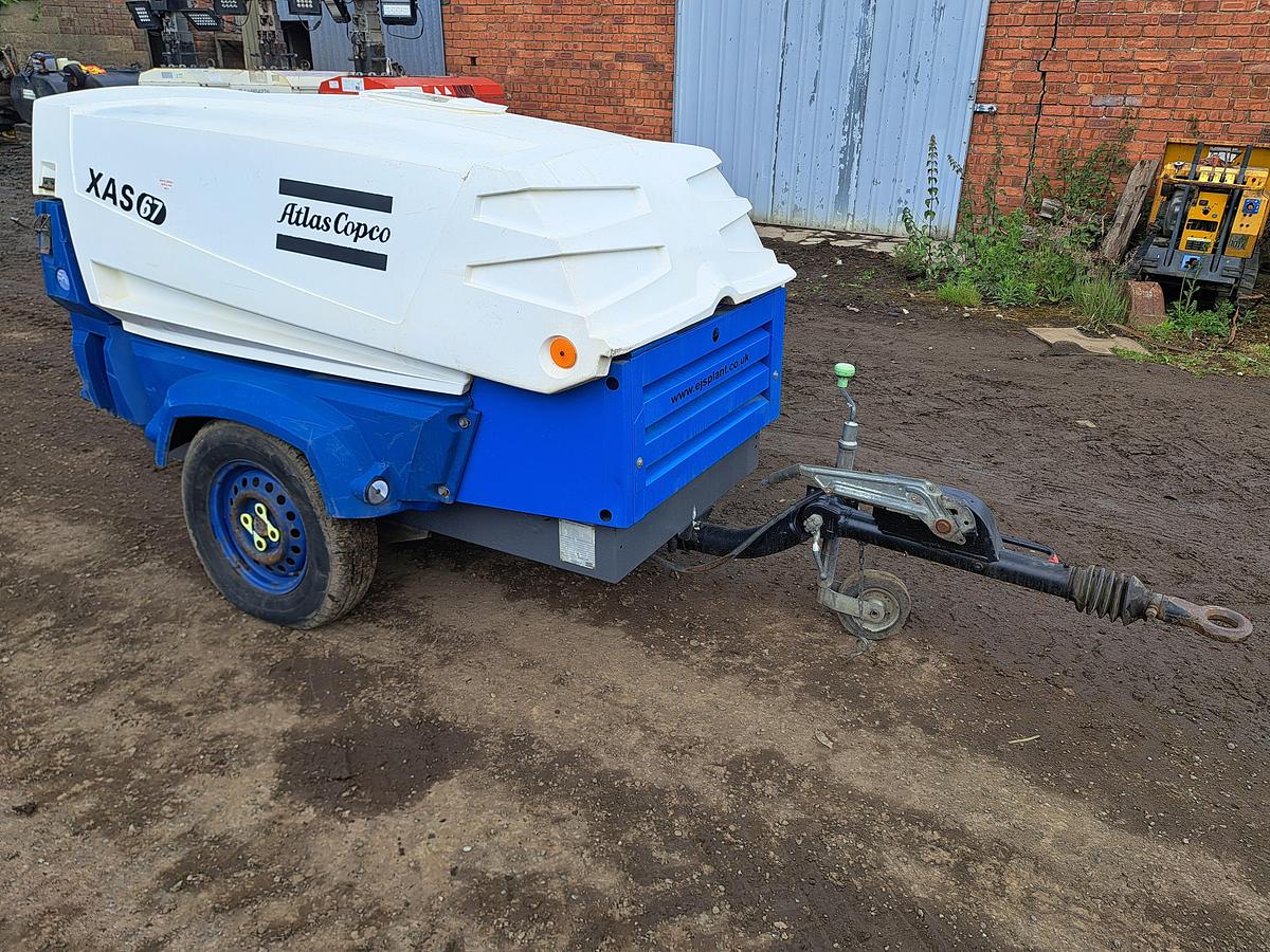 Used Atlas copco xas67