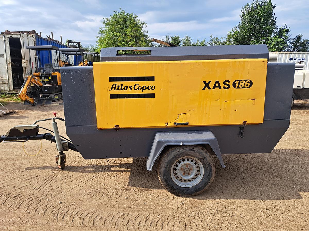 Used Atlas copco xas186