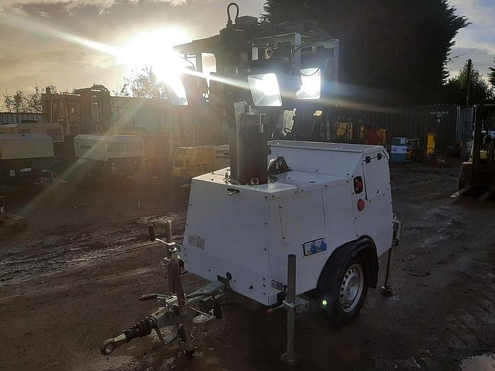 Used Smc Tl90 Lighting Tower LED Lights Perkins engine