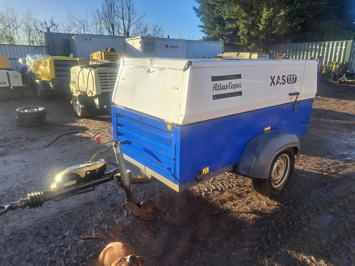 Used Atlas copco xas137 