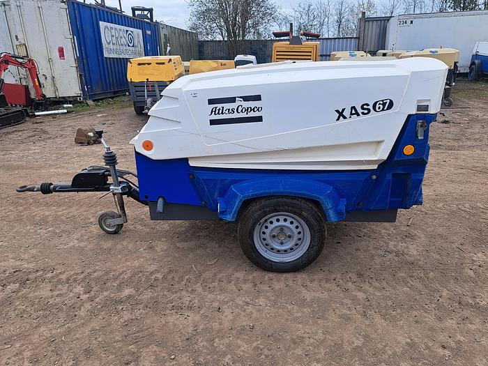 Used Atlas copco xas67