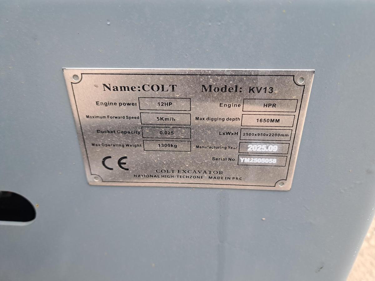 Used Colt mini digger 