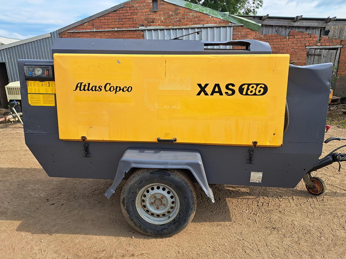 Used Atlas copco xas186