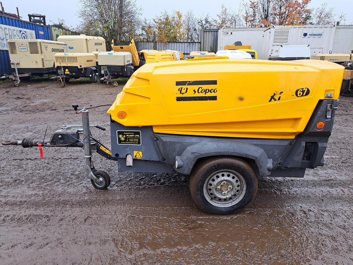 Used Atlas copco xas67 