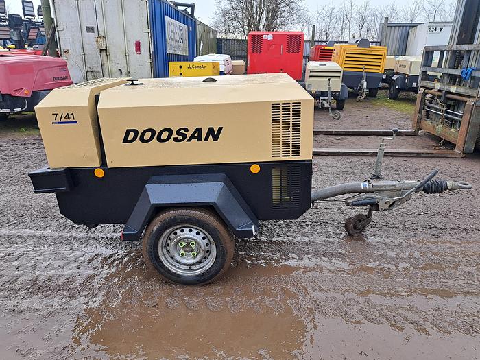 Used Doosan 7/41 compressor