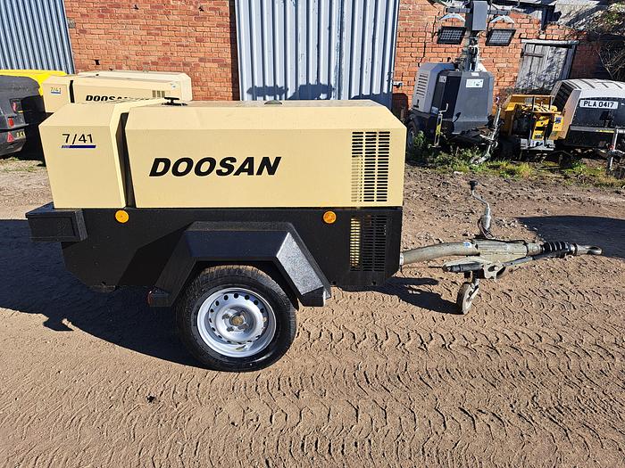 Used Doosan 7/41 compressor