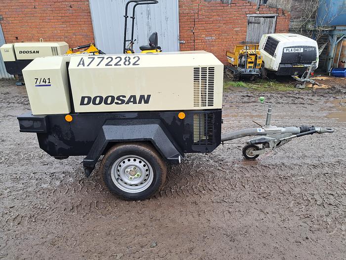 Used Doosan 7/41 compressor