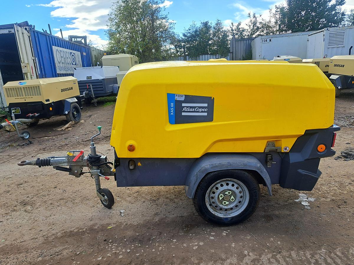 Used Atlas copco xas68