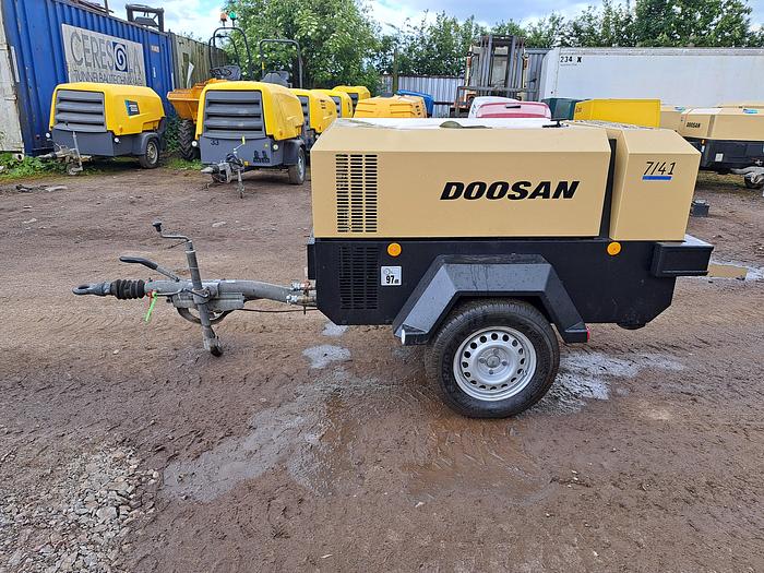 Used Doosan 7/41 compressor
