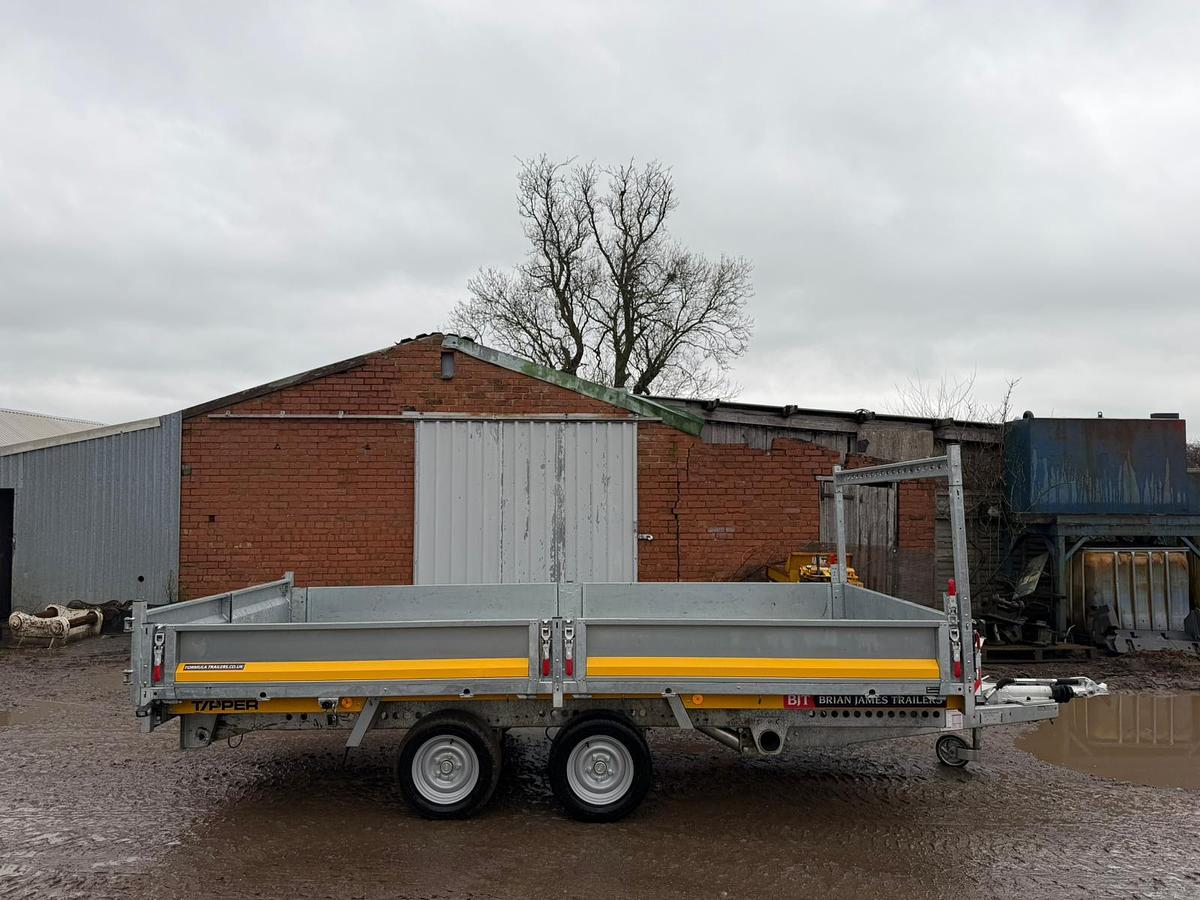 Used Brian James Tipping trailer