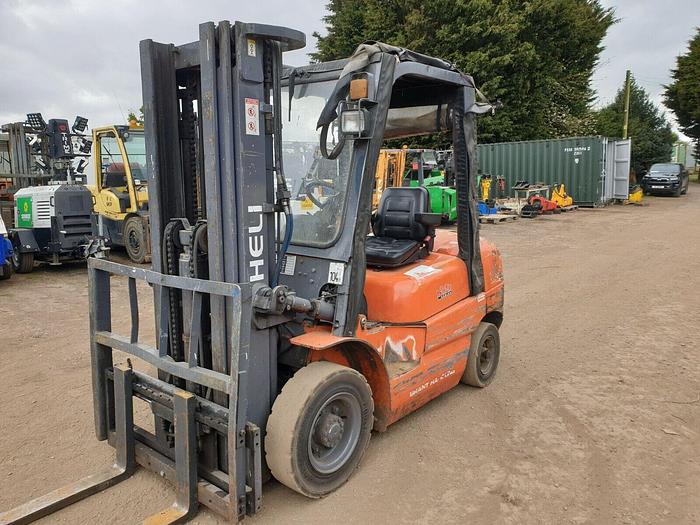 Used Heli Forklift Container spec mast