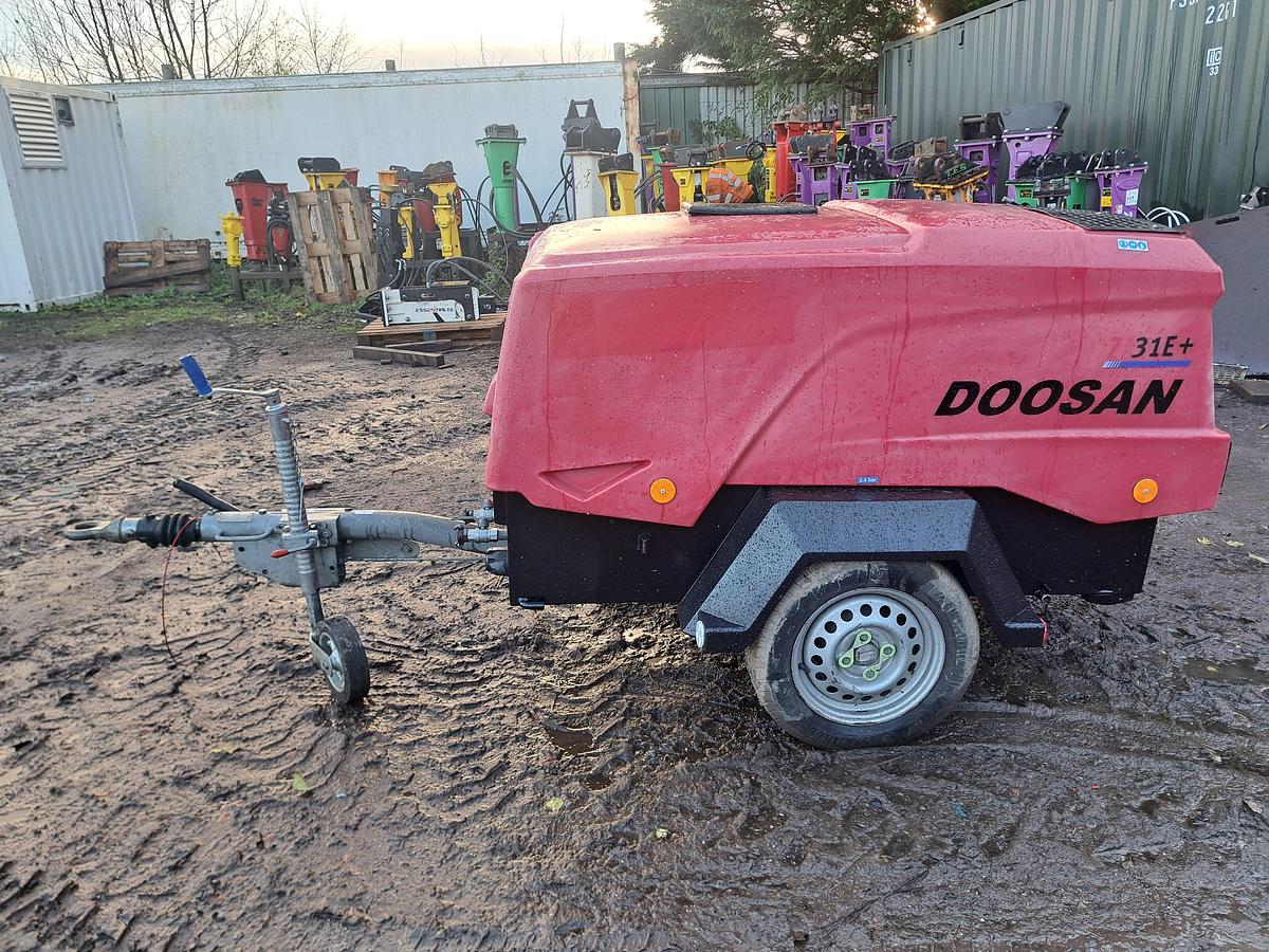 Used Doosan Compressor Generator
