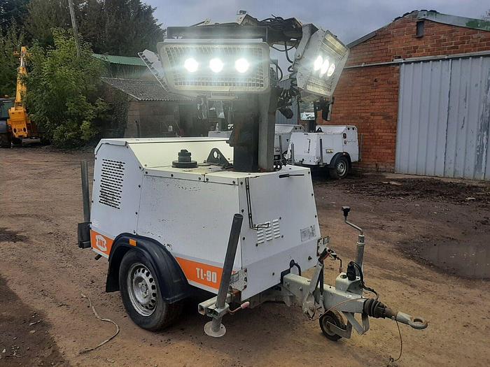Used Smc Tl90 Lighting Tower Lights Kubota engine