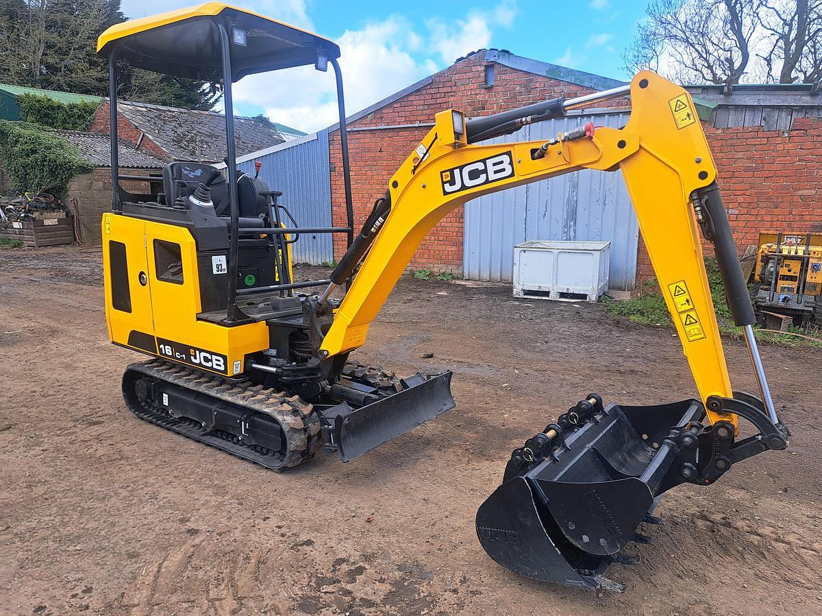 Jcb 16c-1 Mini Digger New