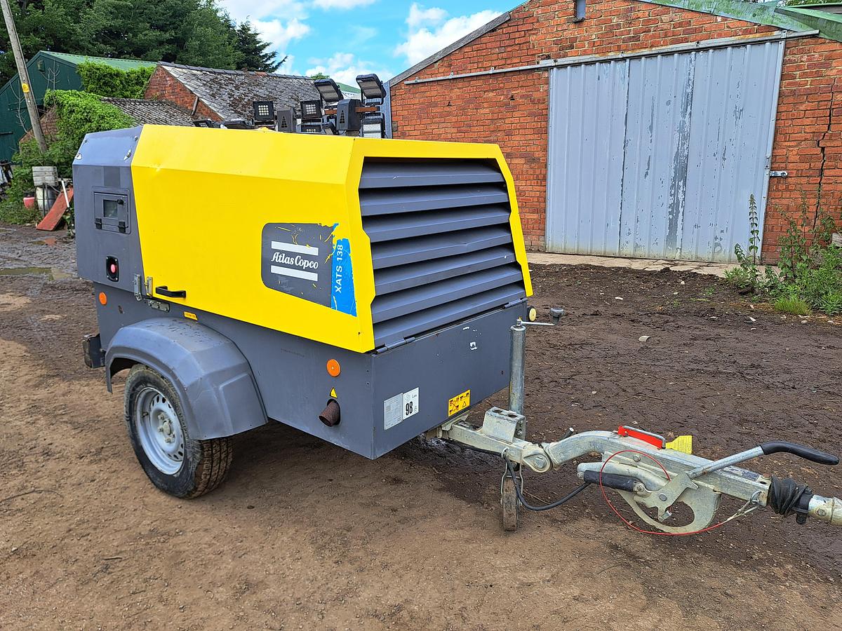 Used Atlas copco xasts 138