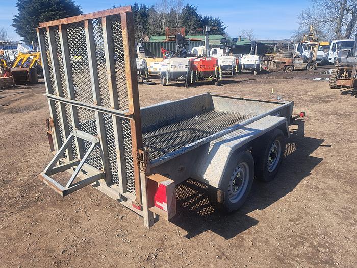 Used Indespension Mini Digger Trailer 