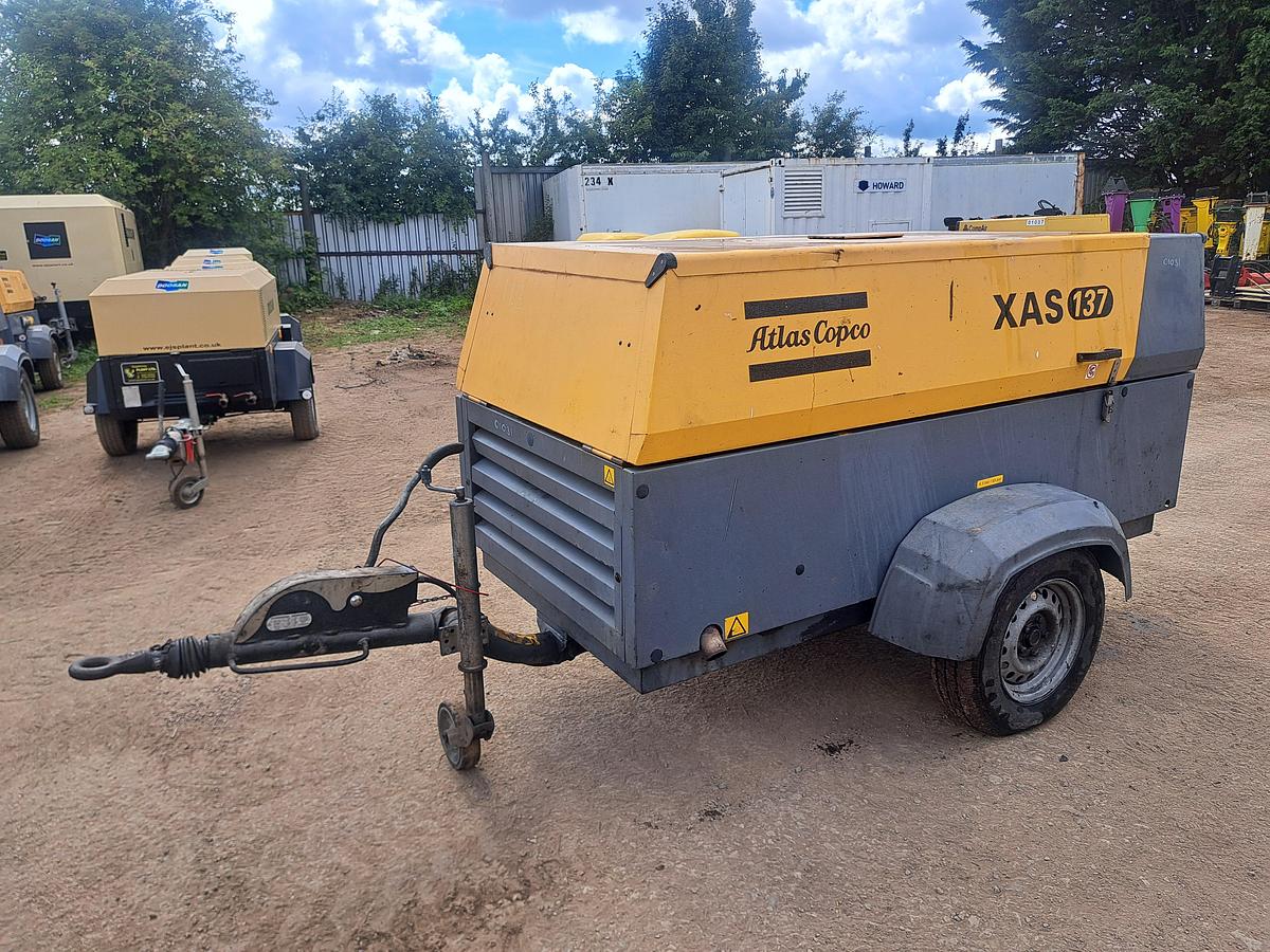 Used Atlas copco xas137