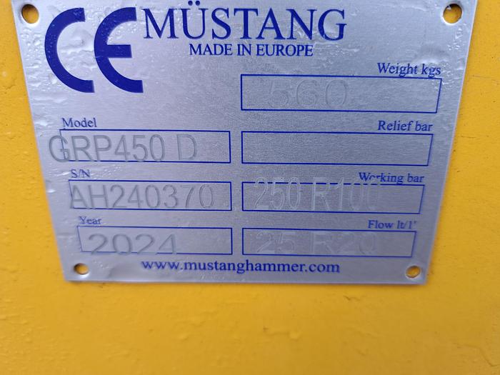 Mustang GRP450D Selector grab