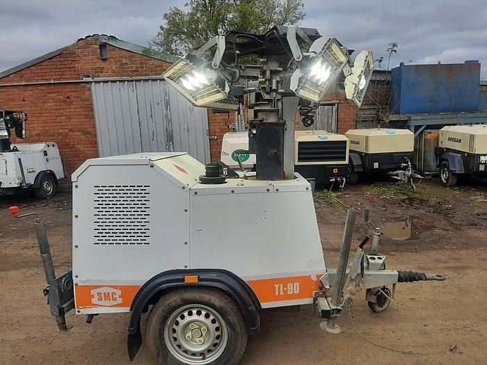 Used Smc Tl90 Lighting Tower Lights Kubota engine