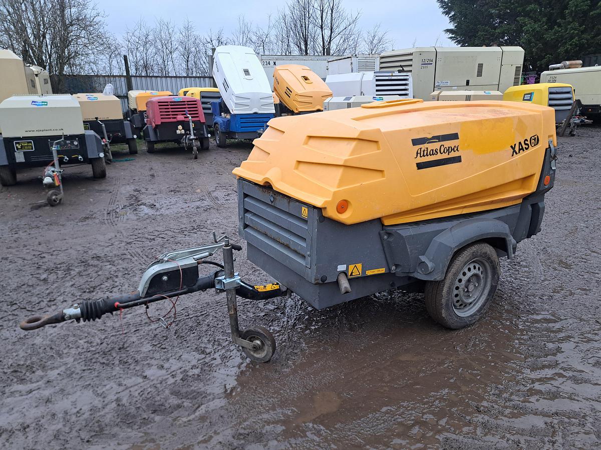 Used Atlas copco xas67 