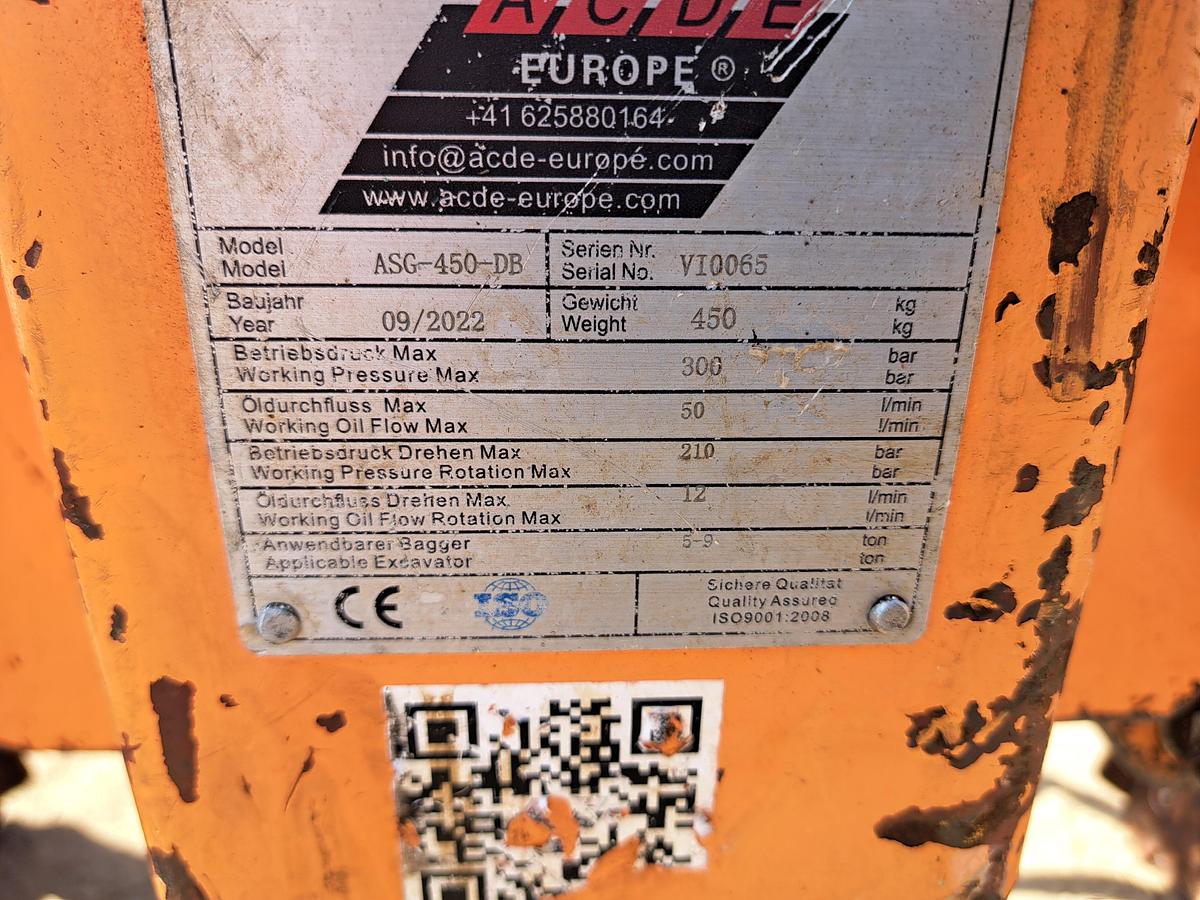 Used Acde Selector Grab