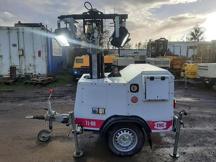 Used Smc Tl90 Lighting Tower LED Lights Perkins engine