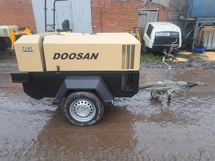 Used Doosan 7/41 compressor