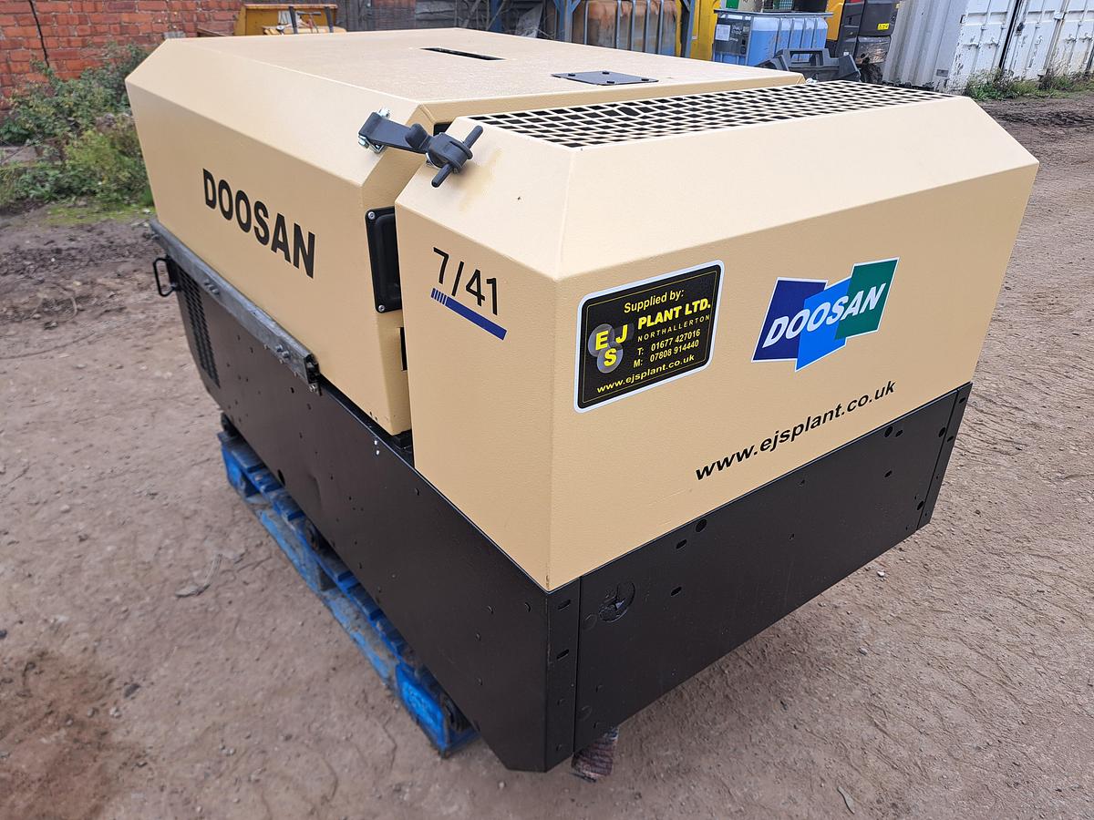 Used Doosan 7/41 compressor