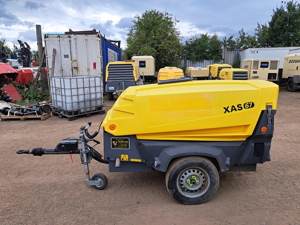 Used Atlas copco xas67 